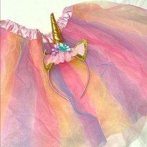 Unicorn tutu outfit costume